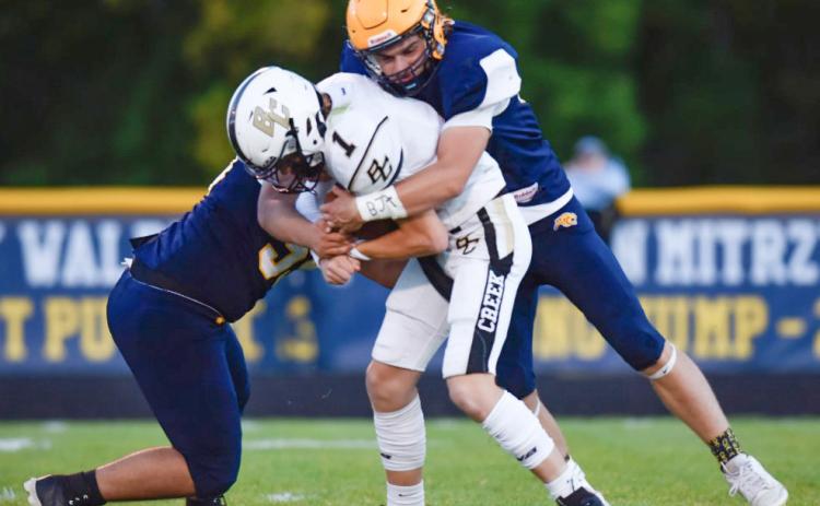 Standish-Sterling had a shot at wrapping up the first victory of the season, but visiting Bullock Creek took the game into overtime and won it 20-13.