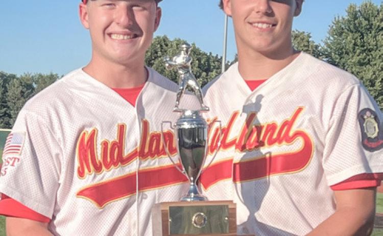 Gladwin’s Mieske, Beaverton’s Love reach World Series final with American Legion team