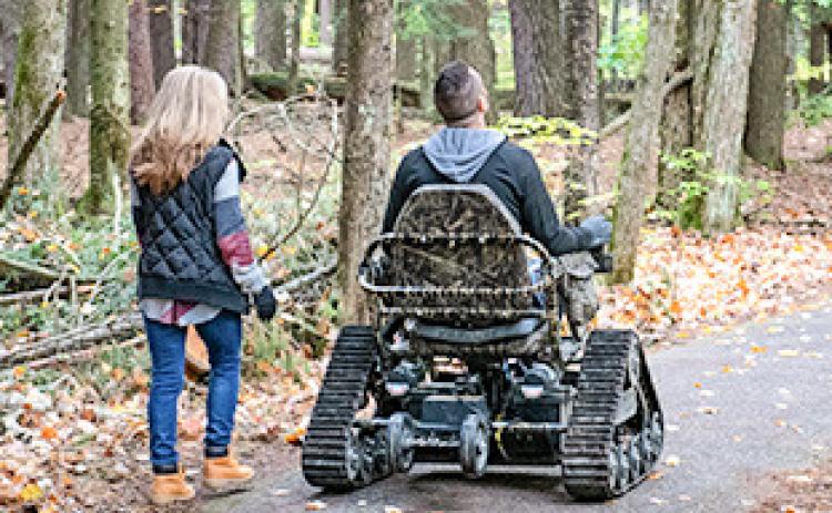DNR reaches track chair fundraising goal