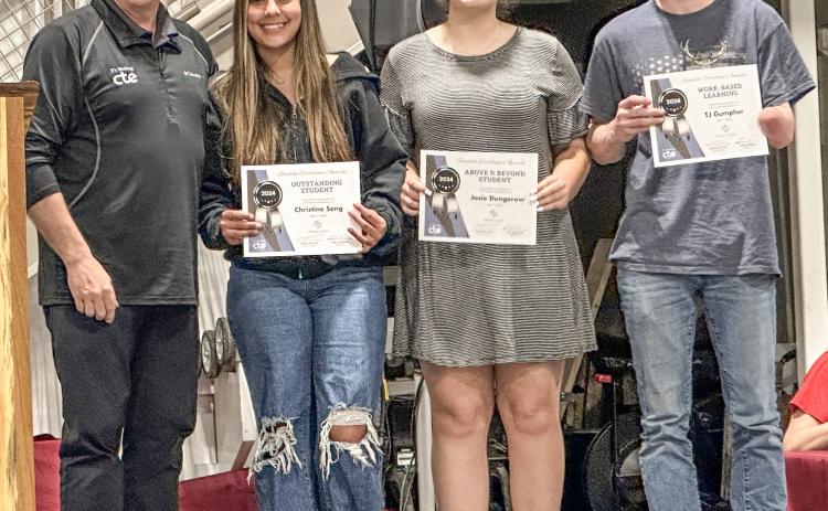 CTE awards recognize local students for outstanding work
