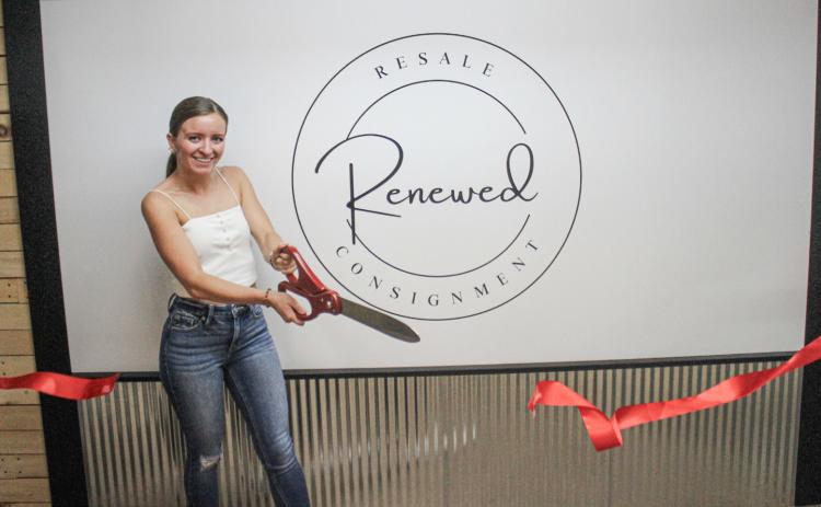 RIBBON CUTTING FOR RENEWED RESALE AND CONSIGNMENT HELD