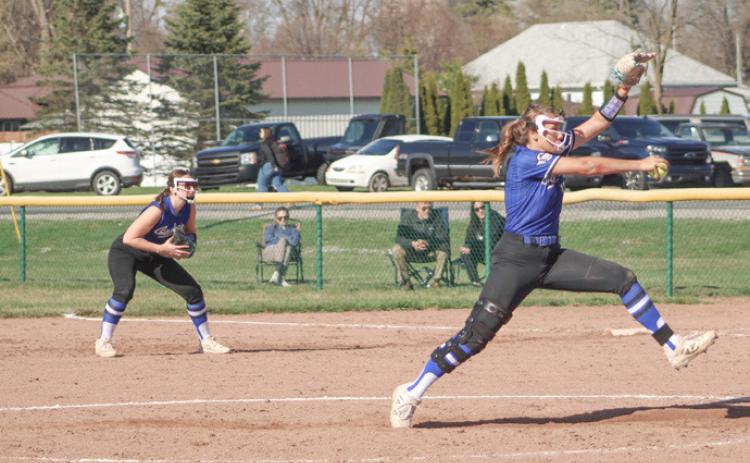 Gladwin softball team swept