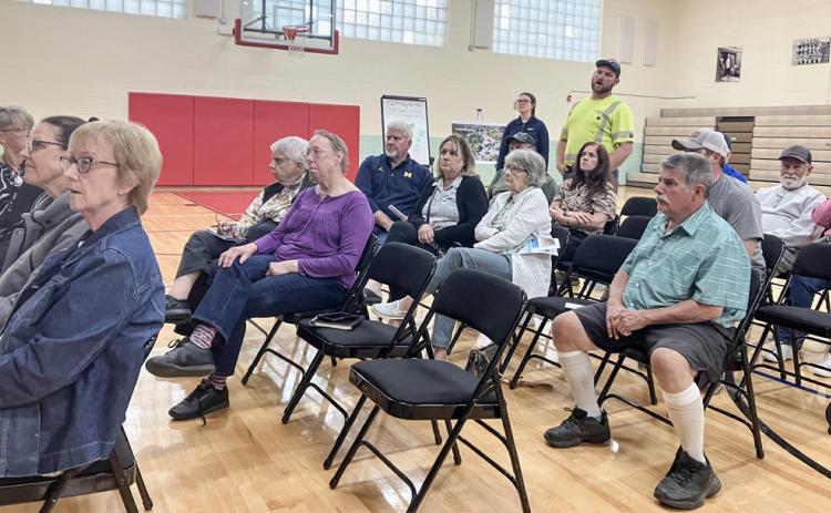 Residents gathered at the Beaverton Activity Center last Wednesday to hear plans for the Ross Lake Ecosystem Project and Beaverton Infrastructure Improvement Project.