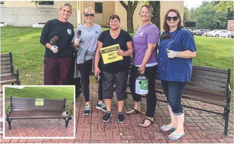 BENCHES RESTORED