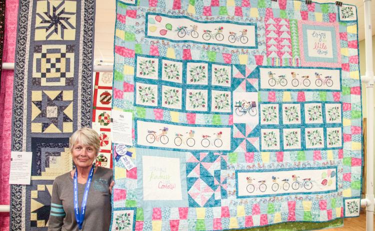 The Sugar Springs Stitchers and Quilters are welcoming quilts for display in the show from all over Gladwin County.