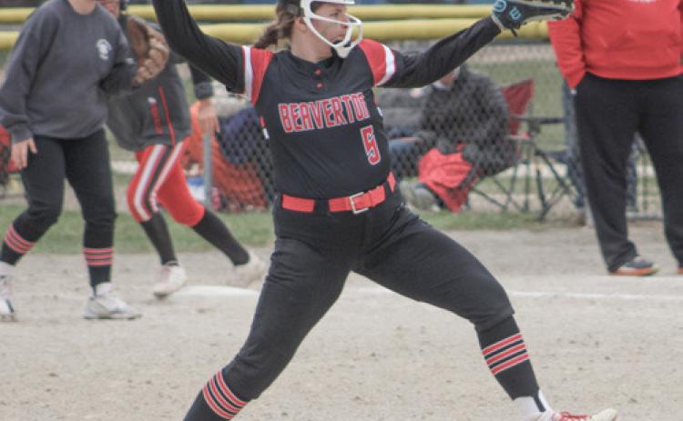 Beaverton pitcher Abby Northrup delivers during Saturday’s tournament.