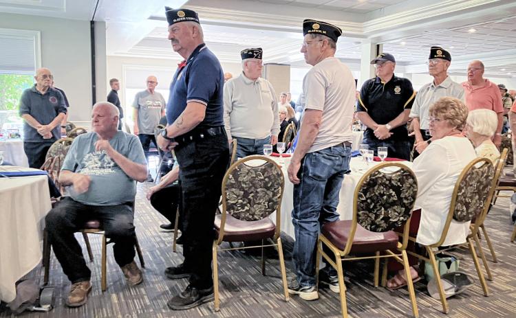 Veterans saluted, informed at dinner