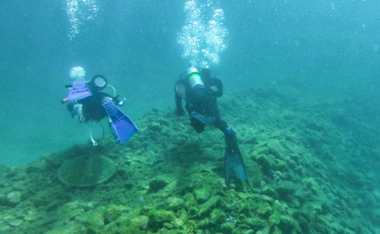 Some organisms taking refuge in artificial cobble reefs in Thunder Bay are invasive, but researchers say they don’t interfere with native species.