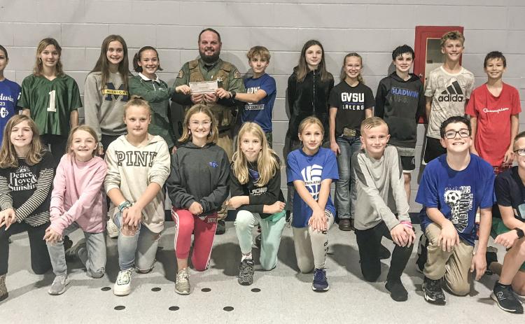 GIS/GJHS CROSS COUNTRY MAKE DONATION