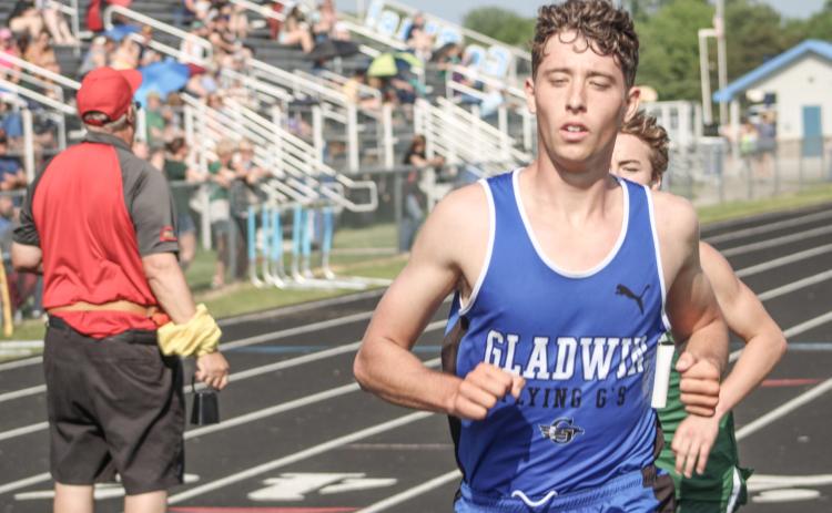 Gladwin’s Palmreuter scores in three events at state track meet