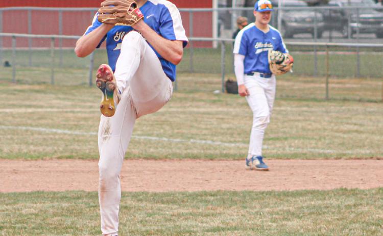 Gladwin’s Mason Meier made enough big pitches to get the win against second-ranked Standish Friday night.