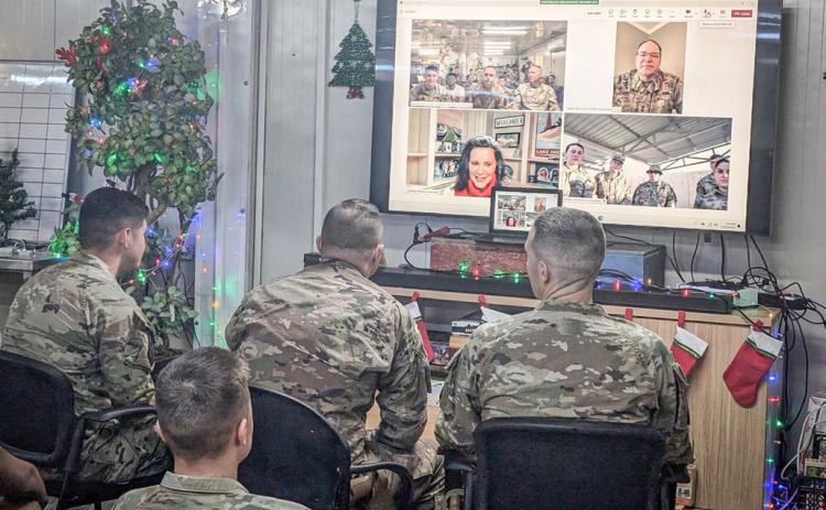 Gov. Whitmer calls deployed troops ahead of Christmas and New Year’s