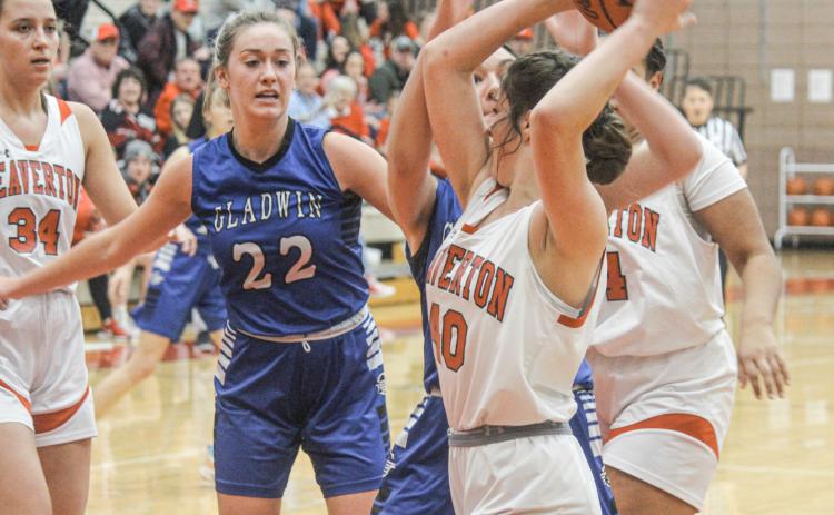 Beaverton taking on county rival Gladwin last January 2023.