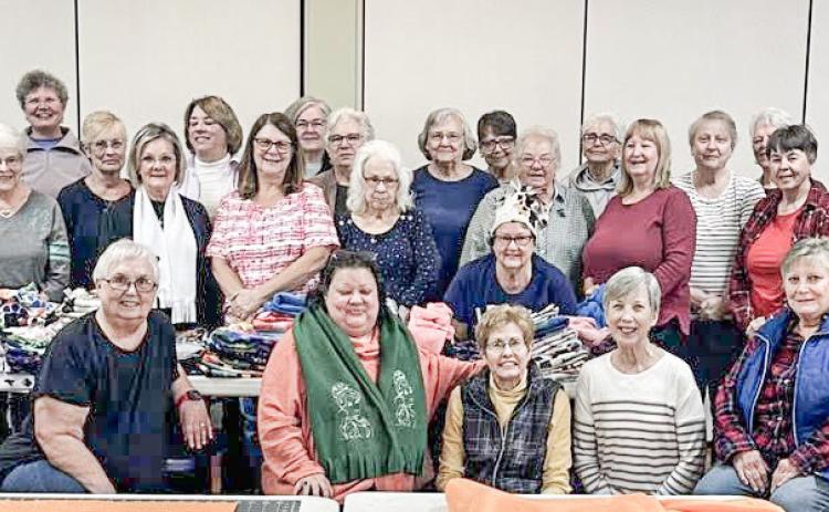SUGAR SPRINGS STITCHERS AND QUILTERS DONATE TO CHRISTMAS KINDNESS