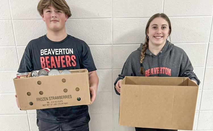FOOD DRIVE HELD