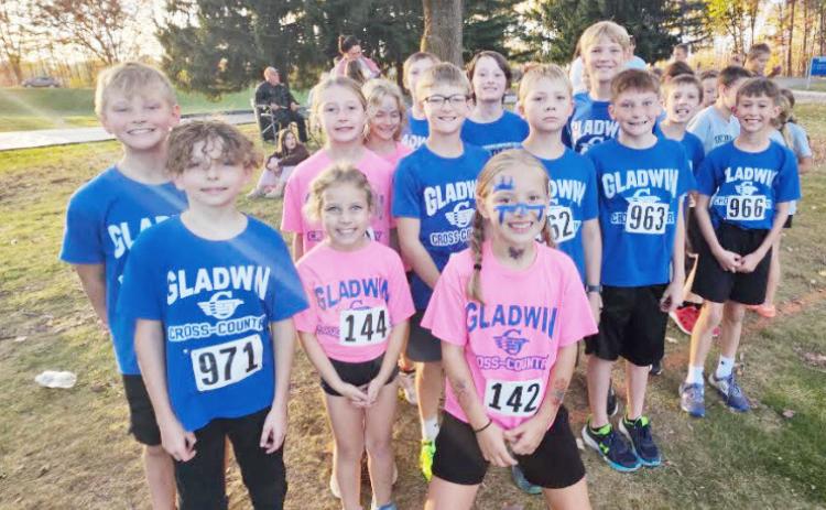 The intermediate runners before their race.