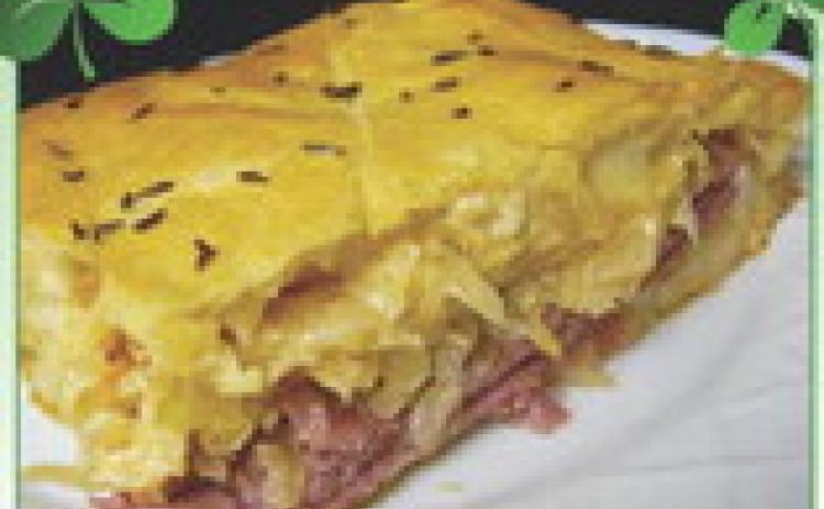 Reuben Crescent Bake