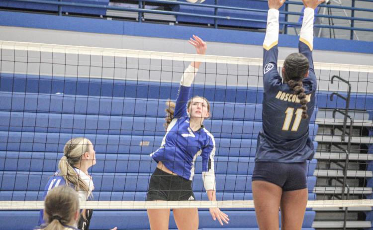 First Team All-Jack Pine Conference selection Ansley Mausolf returns to the lineup at outside hitter for the Gladwin volleyball team this season.