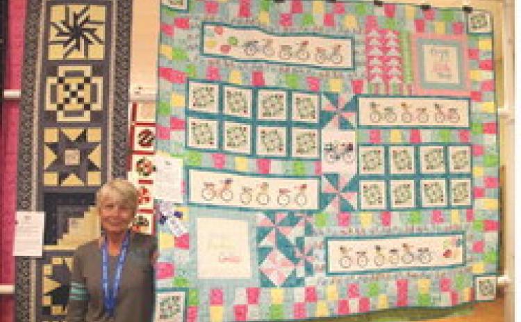 The Sugar Springs Stitchers and Quilters are welcoming quilts for display in the show from all over Gladwin County.