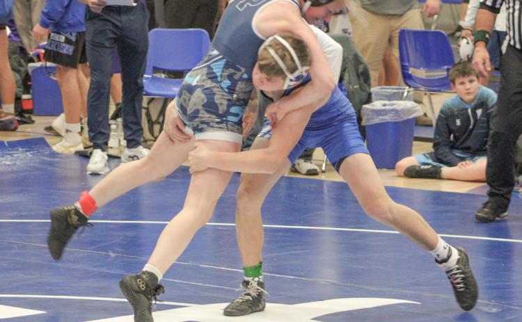 Kolten Greaves won the championship at 113 to help the Gladwin wrestling team place third at the Mio Thunderbolt Invitational Saturday.