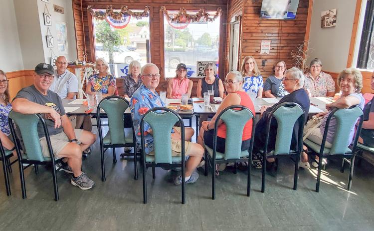 Members of MARSP-Gladwin County Chapter met on August 23, 2024, at Mack’s Menu for a program on Christmas Kindness by Karrie Mungen, followed by lunch, a fun mixer activity, and a trivia game arranged by chapter member, Darleen Gauci.