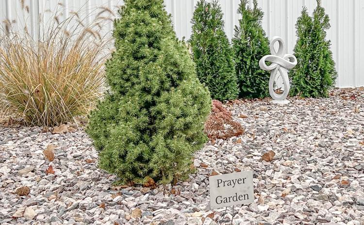 Good Shepherd Christian Fellowship Church have prayer garden available