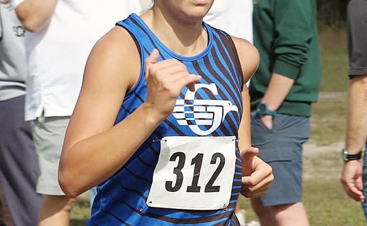Elizabeth Huisjen and the Gladwin girls’ cross country team opened the season Saturday with a good performance against top competition at the Pete Moss Invitational.