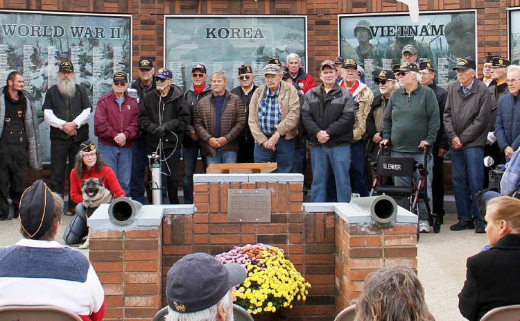 Pictured is Gladwin County Veterans Day in 2022.