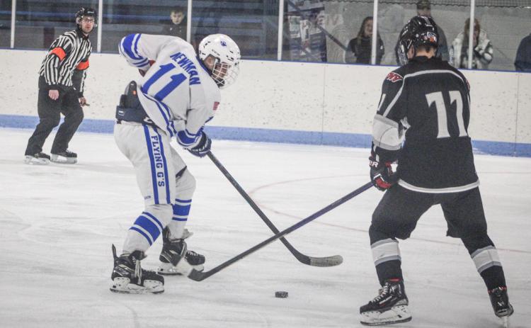 Moe Newman and the Gladwin hockey team finished the season with a record of 19-7-1 after being knocked out of the state tournament with a loss to Alpena in the regional final last week.