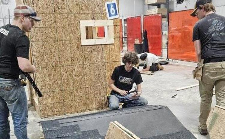 CLARE-GLADWIN CTE HOSTS ANNUAL STATE DEER BLIND COMPETITION