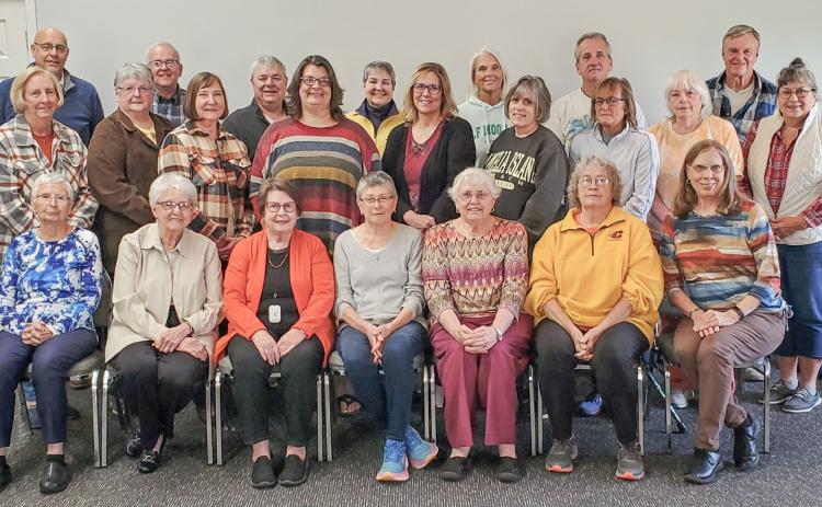 Pictured are few of the over 100 members of MARSP-Gladwin County Chapter gathered at the last meeting in 2024.