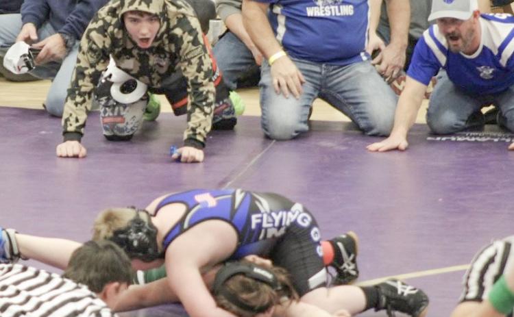 YOUTH WRESTLERS COMPETE AT EVENT