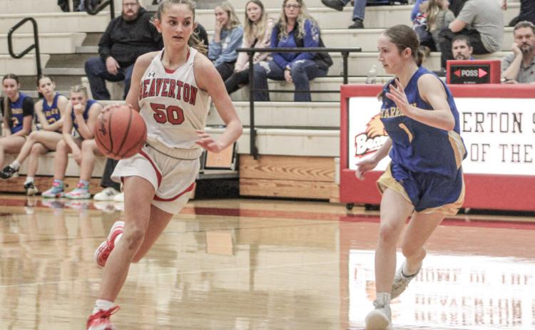 Myah Hubble had an All-Conference season as a freshman last year and will be back at point guard for Beaverton this season.