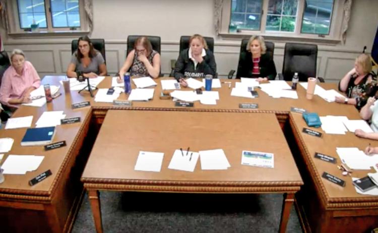 Pictured is the Gladwin City Council from the Monday night meeting. YOUTUBE
