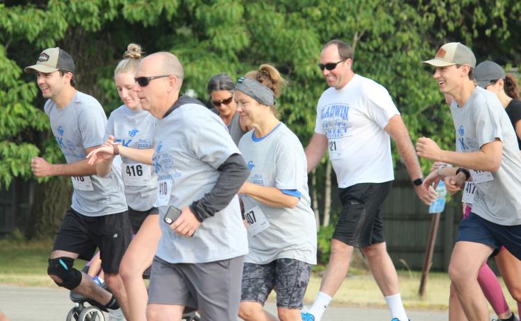 Gladwin boys track host 5K Walk/Run