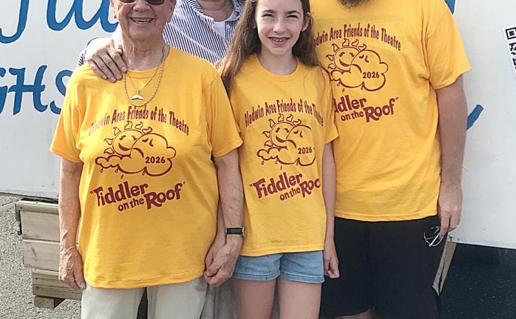 Pictured left to right are: Erika Langen, Monika Pfannes, Aurianna Pfannes, and Jon Pfannes.