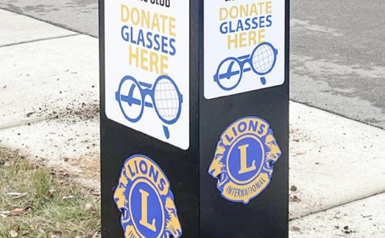Located at 142 Saginaw Street in Beaverton is a new glasses donation box. Anyone with unused pairs of glasses can drop them off in the box to donate them to those in need.