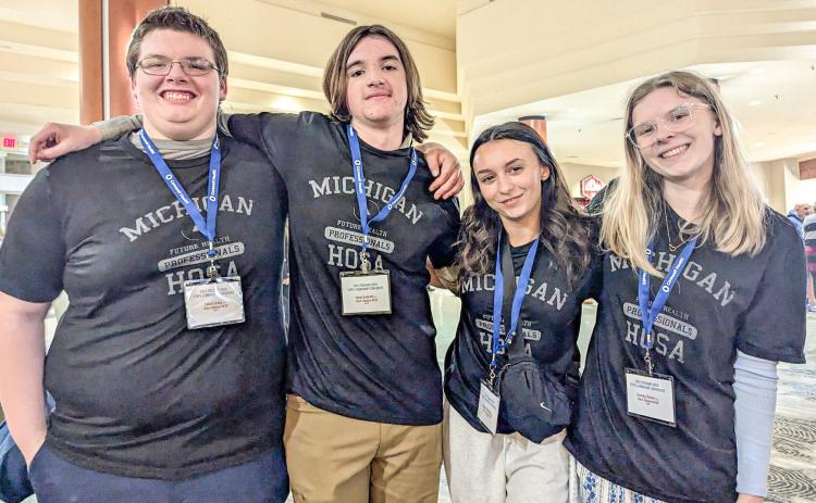 Future health leaders represent Clare-Gladwin CTE at state event