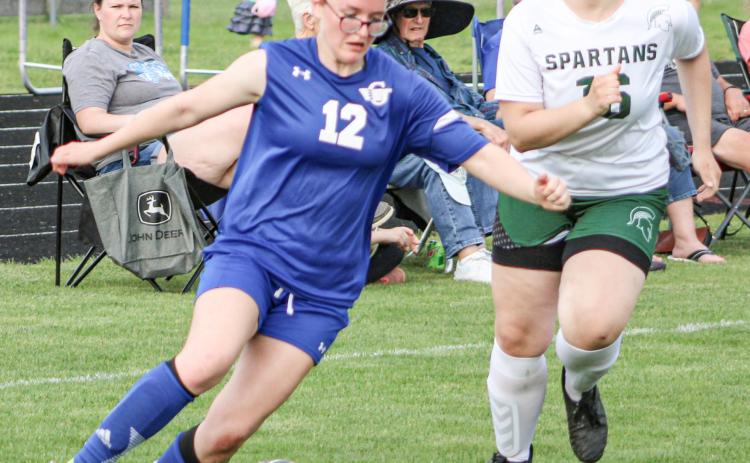 Abby Thume had a goal and two assists Thursday when Gladwin beat Pinconning 5-0 to lock up second place in the Jack Pine Conference standings.