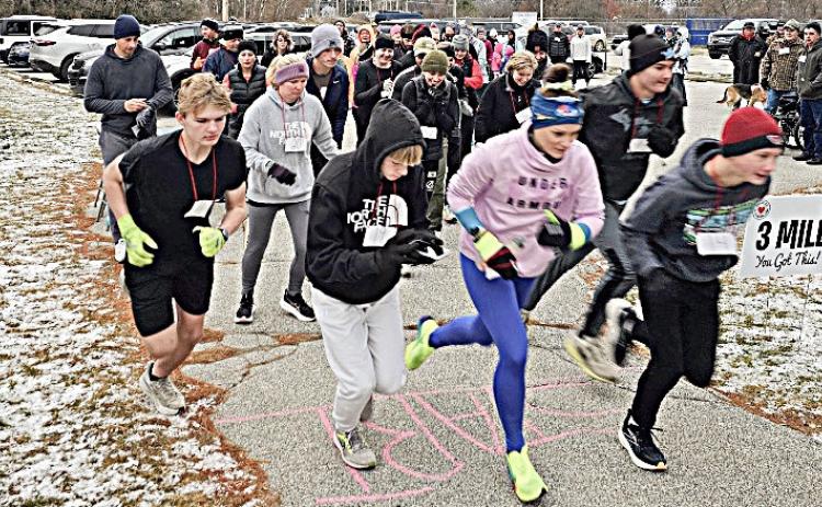 The race took place on Nov. 29 in 2025 and began at Gladwin’s North Park. GLADWIN