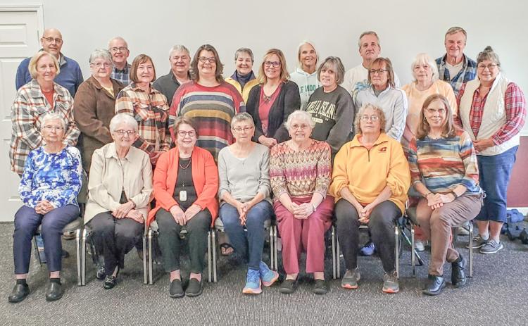 Pictured are a few of the over 100 members of MARSP-Gladwin County Chapter gathered at the last meeting in 2024.