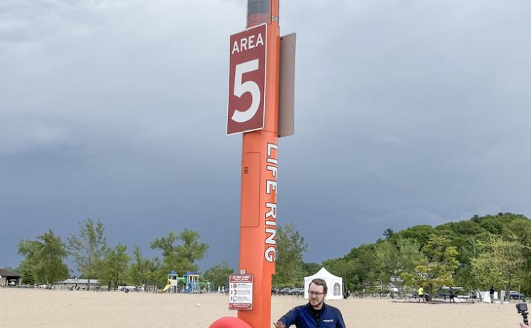 Web-enabled beach warning system takes beach safety to the next level