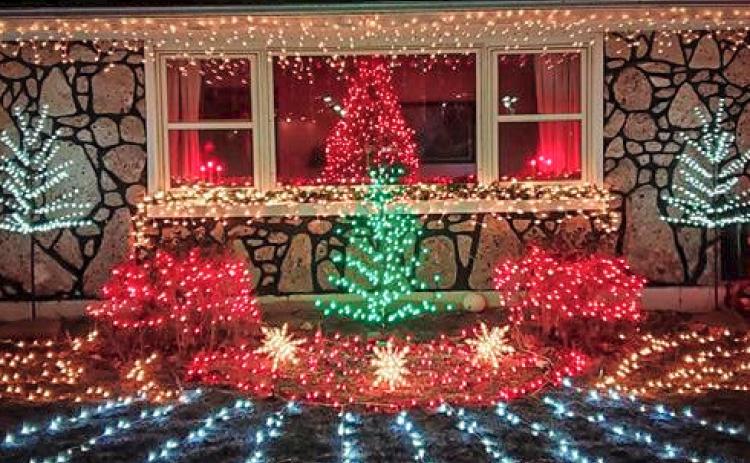 City of Gladwin Home Decoration Christmas Light Contest 2023.