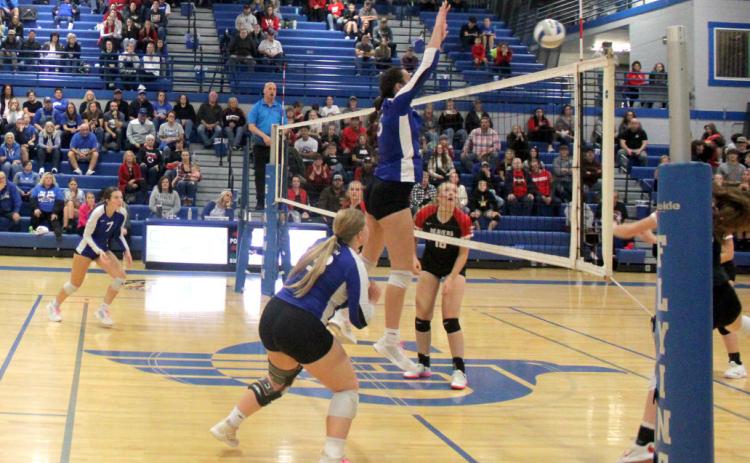 Gladwin put up a road block and earned the Cedar Cup by beating visiting Beaverton in four sets just two days after falling to the Beavers at an invitational.