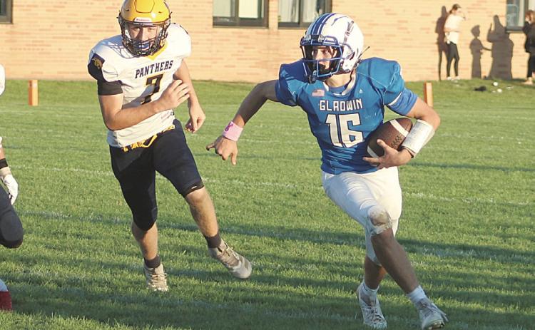 Phil Aman and the Gladwin junior varsity football team made it two wins in a row Thursday night with a win over Bullock Creek.