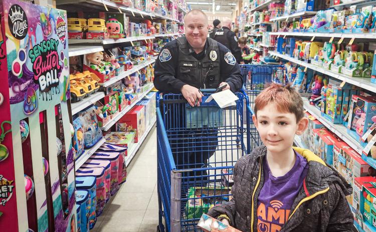 Shop with a Hero held December 14
