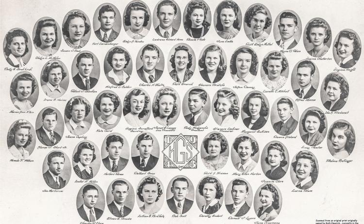 A LOOK BACK IN TIME | GHS SENIOR CLASS 1943