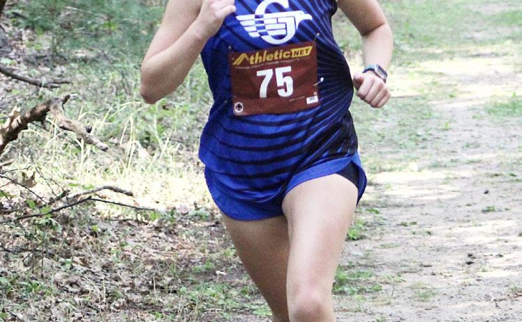 Vivian O’Callaghan placed 10th Saturday at the Oiler XC Invitational in Mount Pleasant to lead the pack for Gladwin.