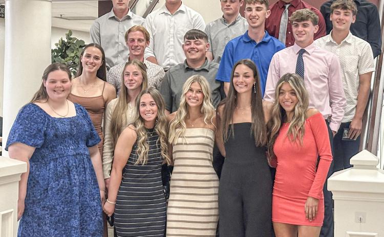 Gladwin Rotary 2024-2025 Award Winners and Coaches