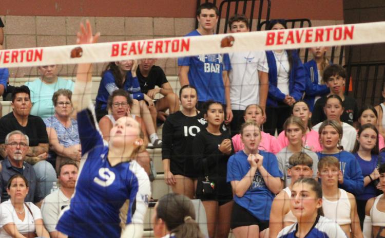 Chloe Mausolf and Gladwin spiked a pair of Jack Pine Conference rivals last week to remain undefeated in conference play.